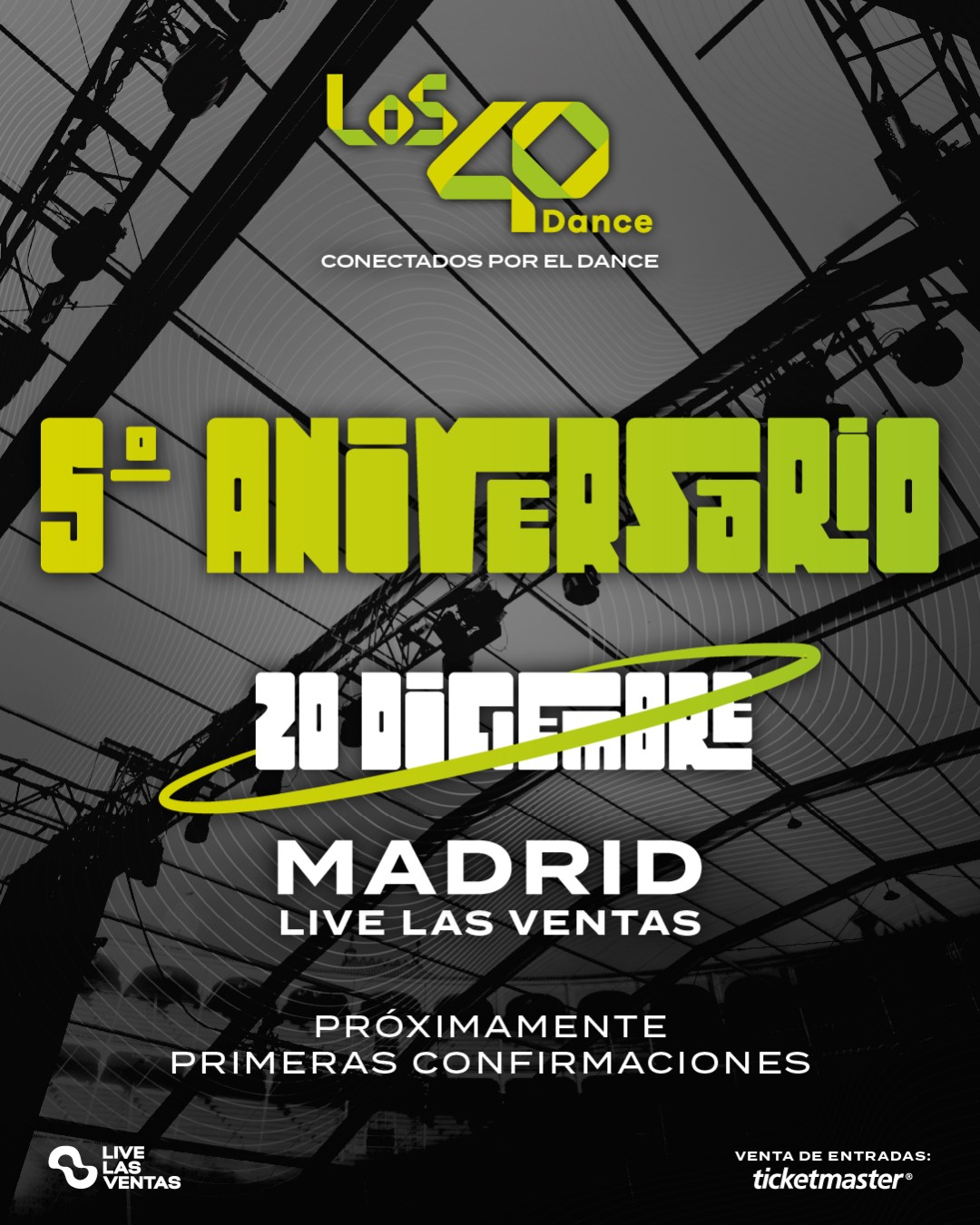 Concierto de Los40 Dance Fiesta Aniversario en Live Las Ventas Concierto de Los40 Dance Fiesta Aniversario en Live Las Ventas