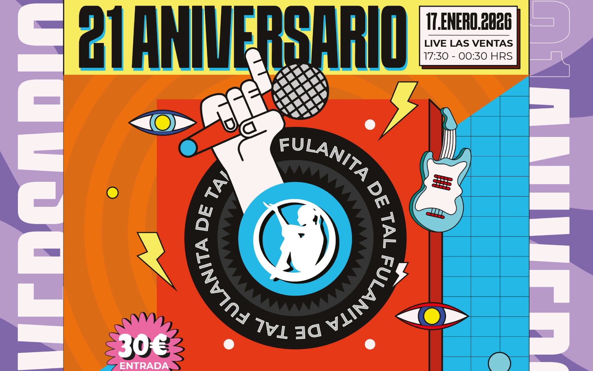 Fulanita de Tal 21 aniversario