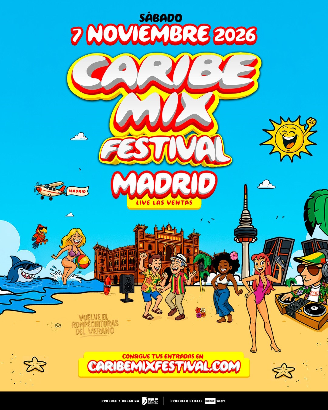 Caribe Mix Festival en Live Las Ventas