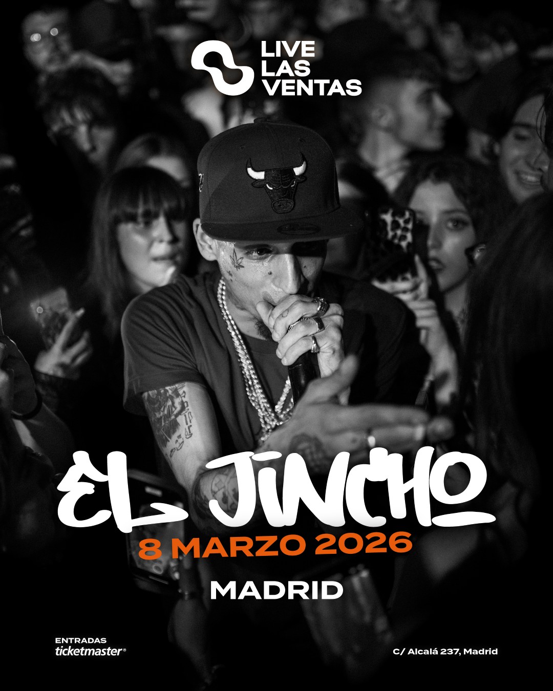 Concierto de El Jincho en Live Las Ventas