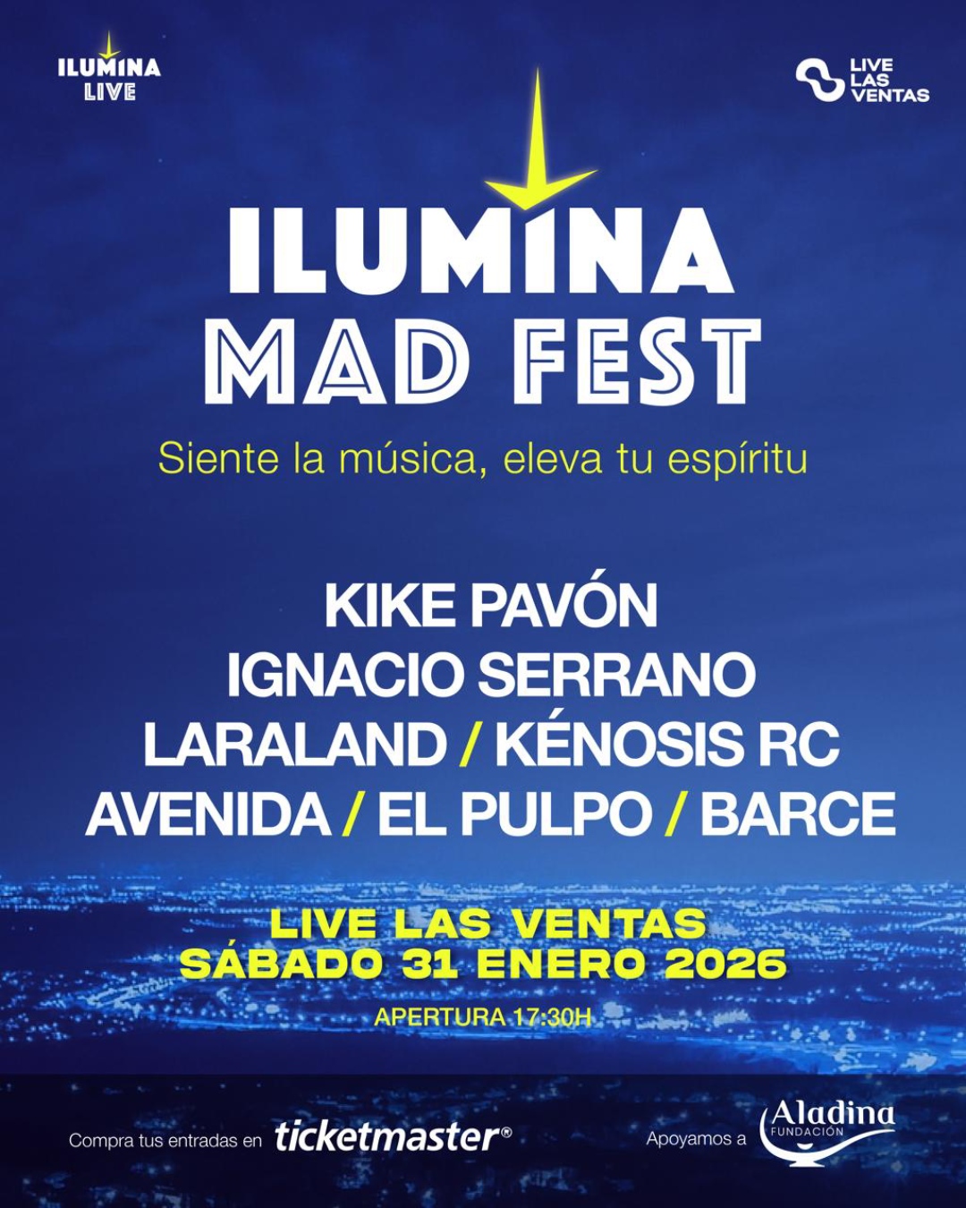 Festival Ilumina Mad Live Fest en Live Las Ventas