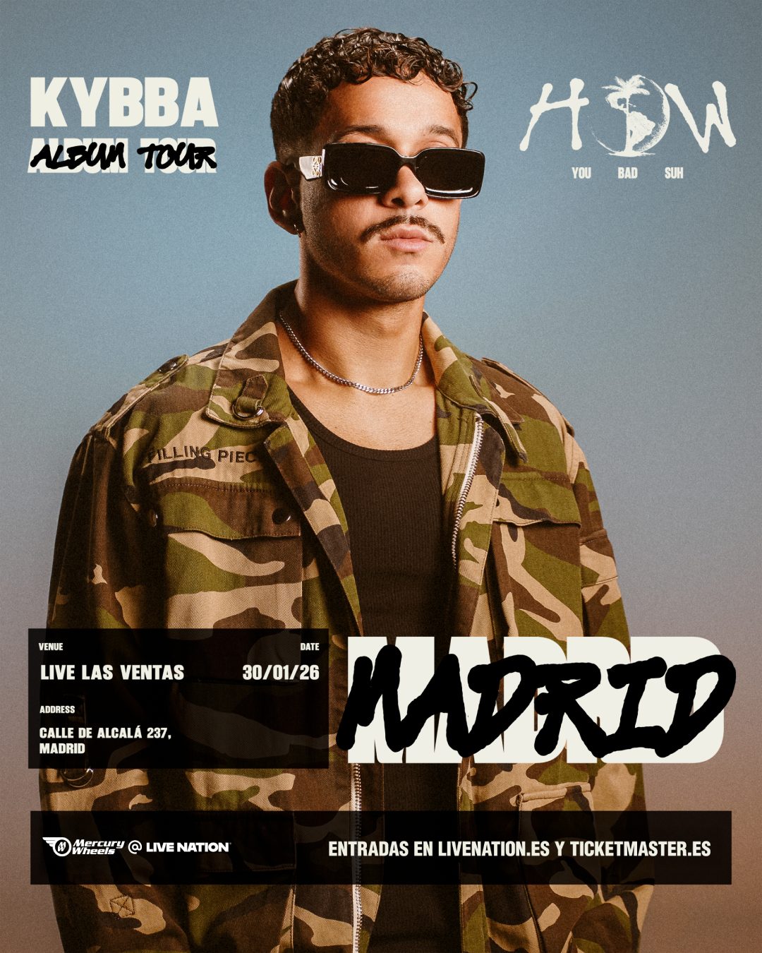 Concierto de Kibba en Live Las Ventas