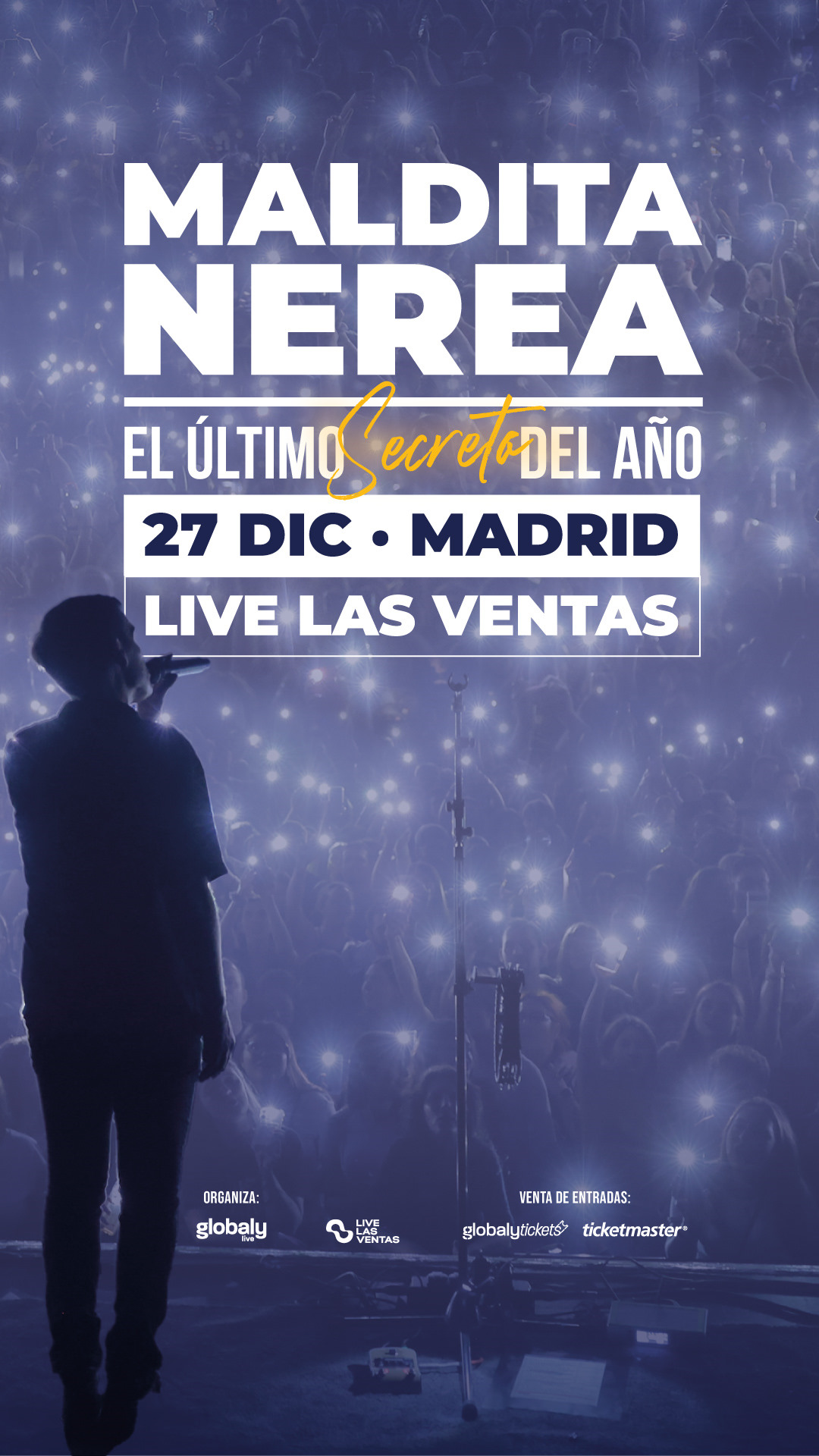 Concierto Maldita Nerea; 27 de diciembre en Live Las Ventas