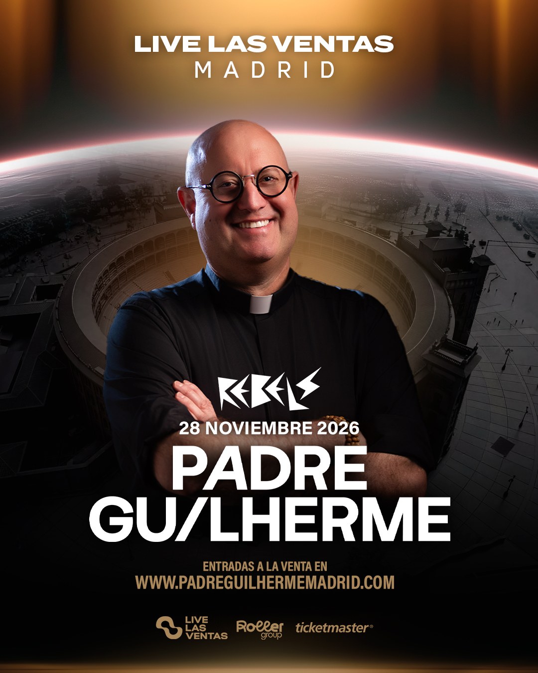 Concierto del Padre Guilherme en Live Las Ventas
