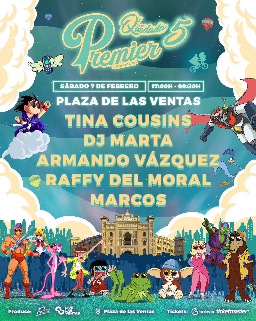 Concierto de Premier Remember - La Gran Quedada 5 en Live Las Ventas title=