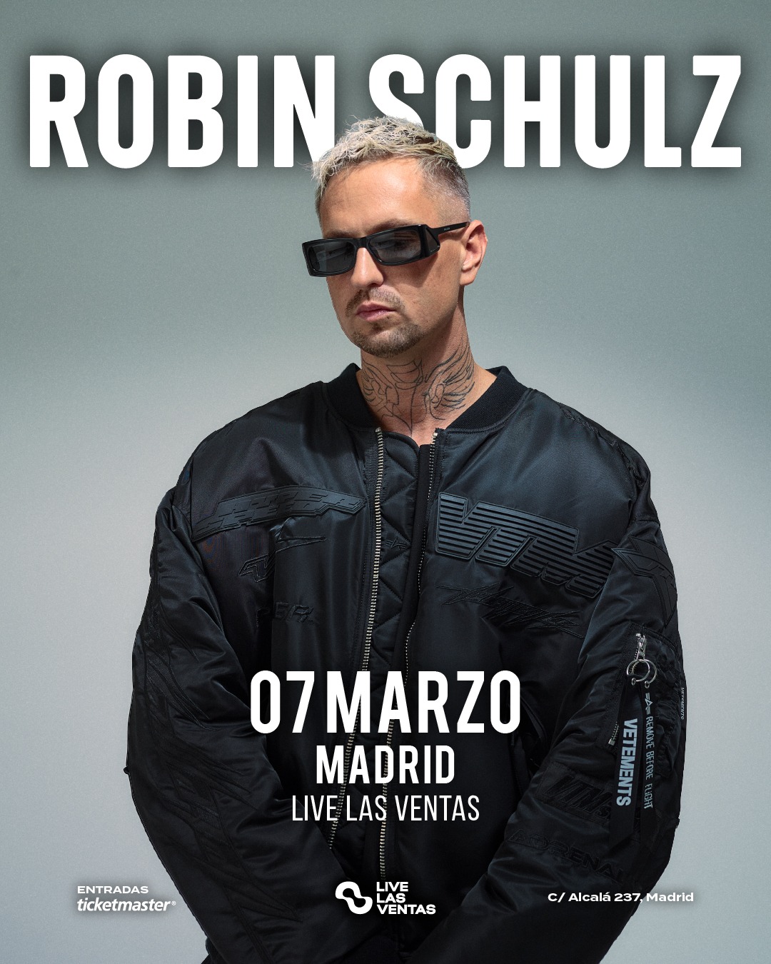 Concierto de Robin Schulz en Live Las Ventas