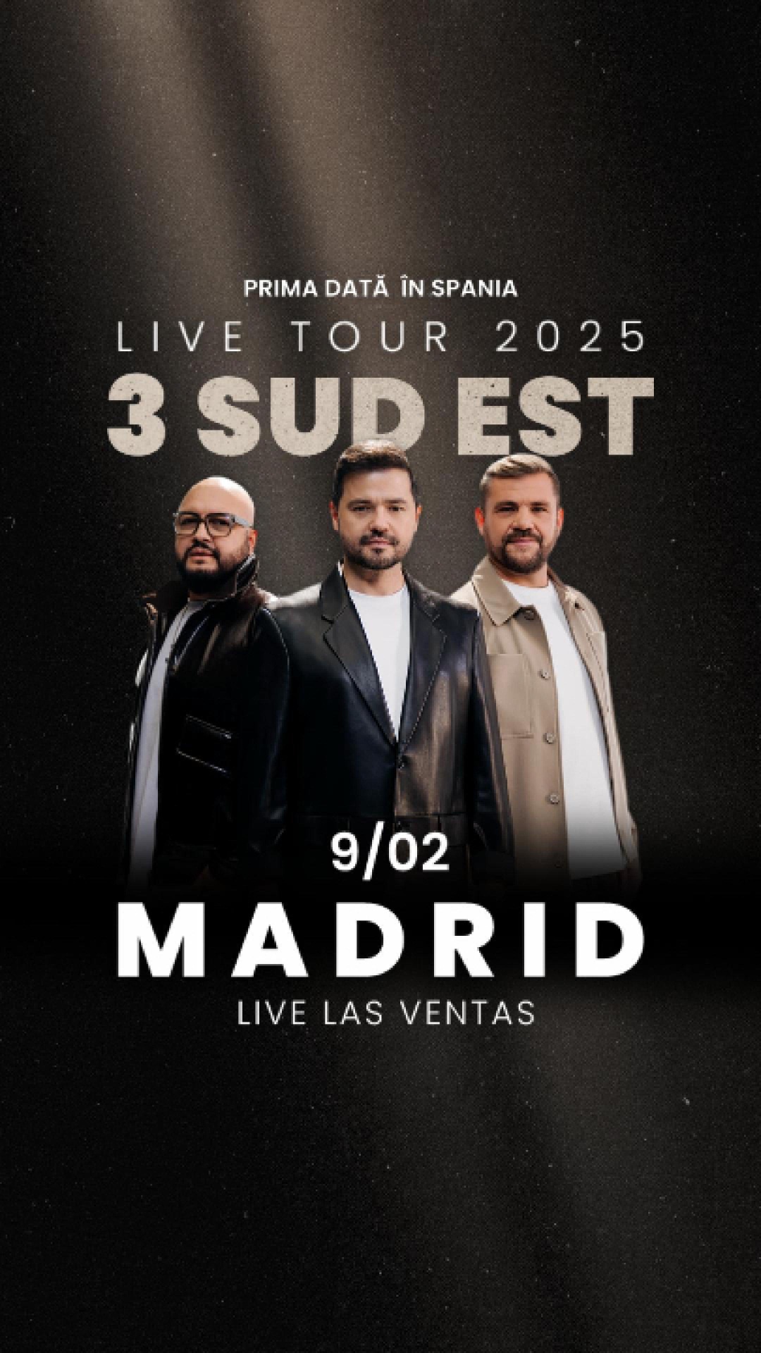 Concierto 3 Sud Est; 9 de febrero en Live Las Ventas